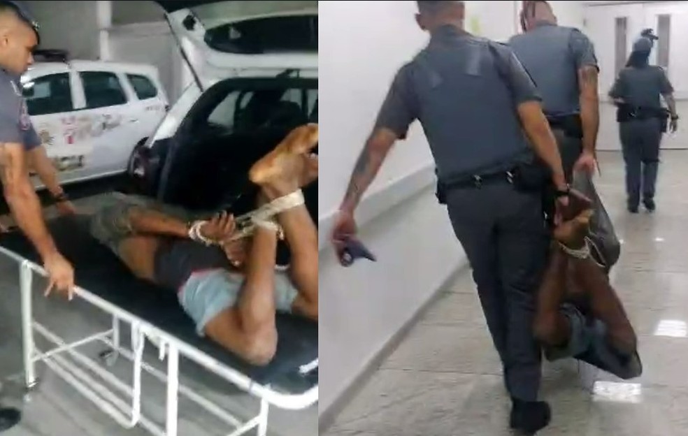 Juíza não teve acesso a vídeos antes de descartar tortura no caso dos PMs que amarraram homem em SP, diz Defensoria